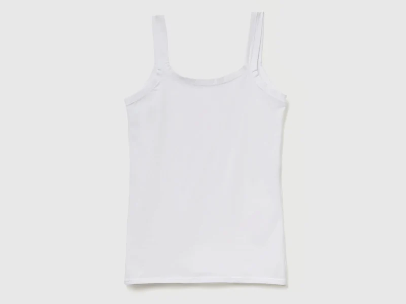 Tanktop aus superelastischer Baumwolle
