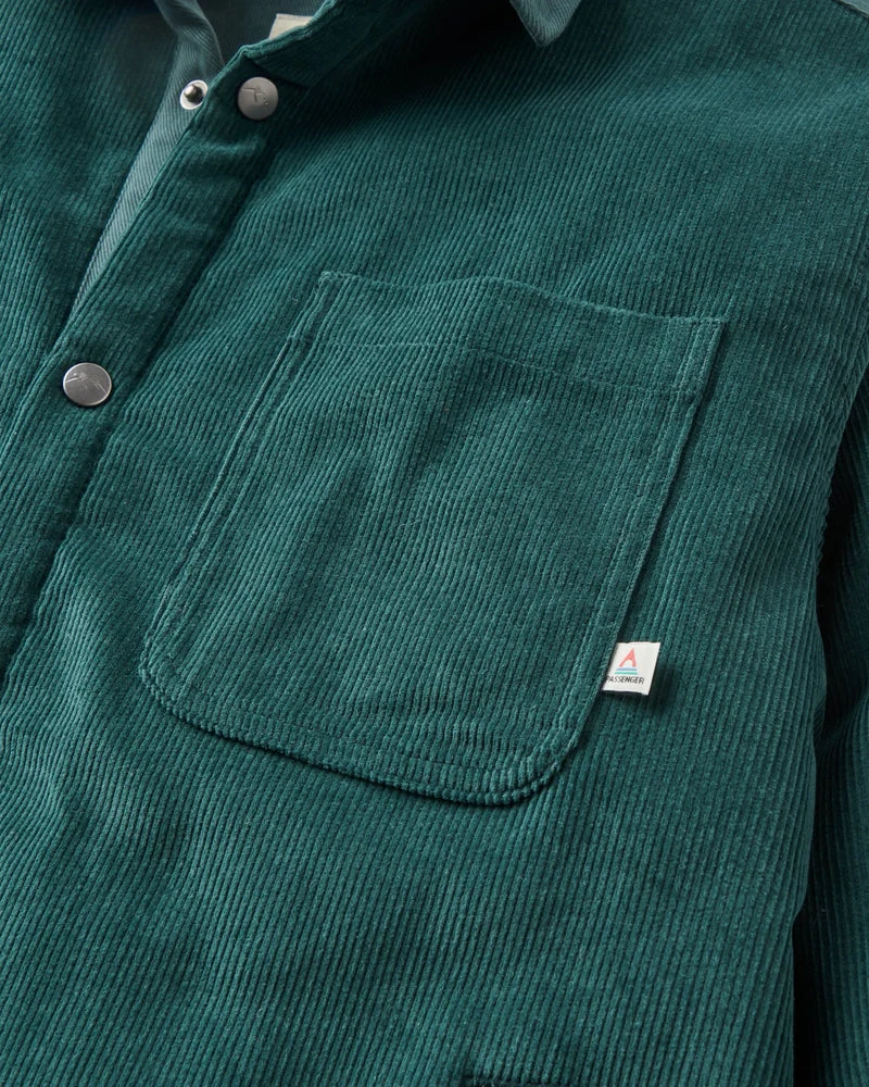 Kodiak Sherpa Lined Cord Overshirt
