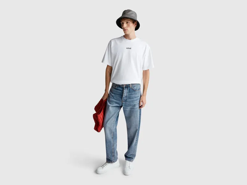 Jeans mit entspannter Passform