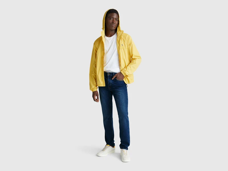 Slim-Fit-Jeans mit fünf Taschen