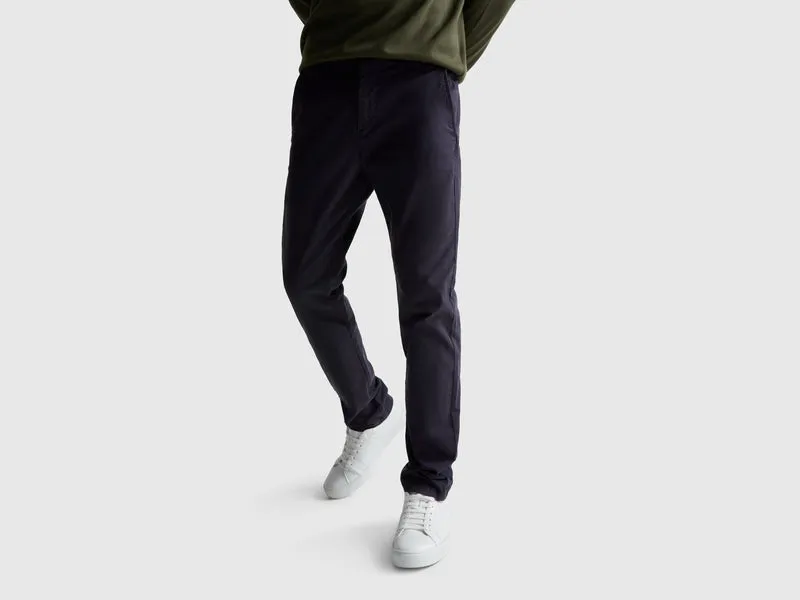 Slim Fit Chinos aus Baumwolle