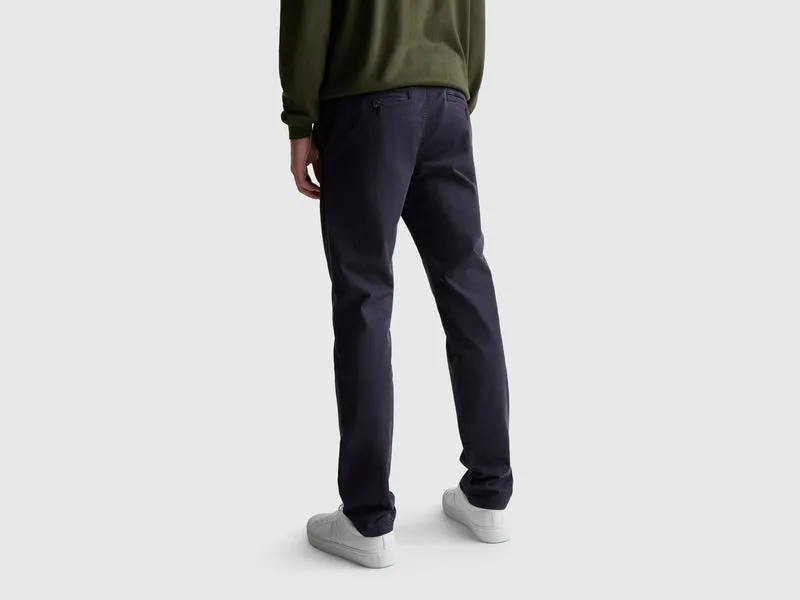 Slim Fit Chinos aus Baumwolle