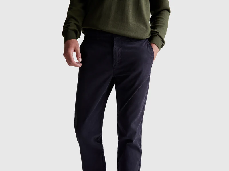 Slim Fit Chinos aus Baumwolle