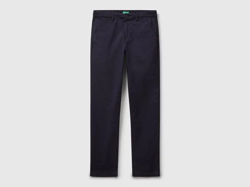 Slim Fit Chinos aus Baumwolle