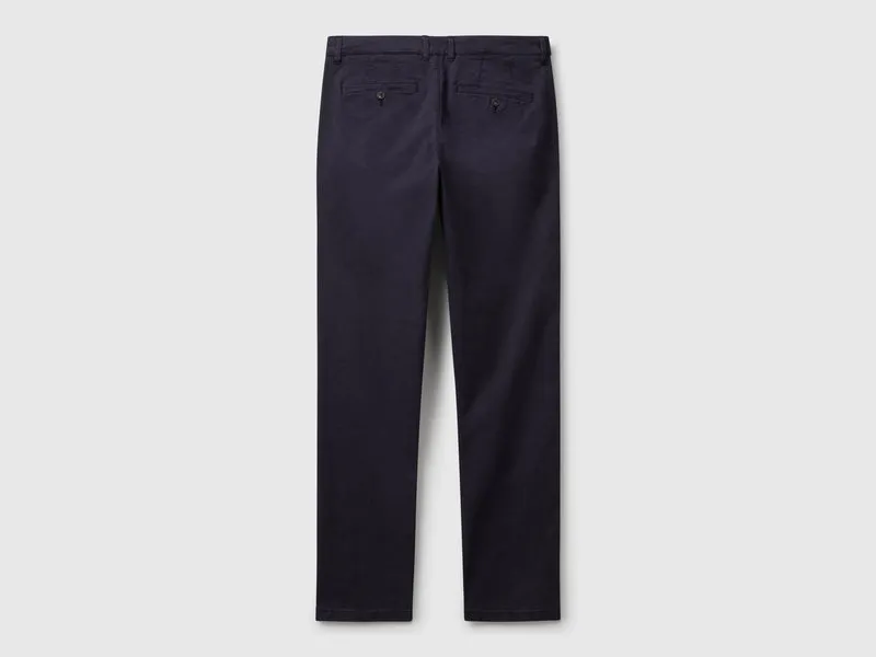 Slim Fit Chinos aus Baumwolle