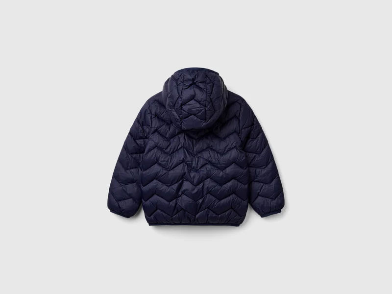 Wattierte Jacke mit Kapuze