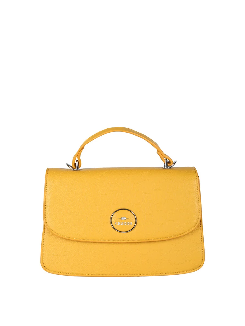 Borsa a mano da donna con tracolla - giallo
