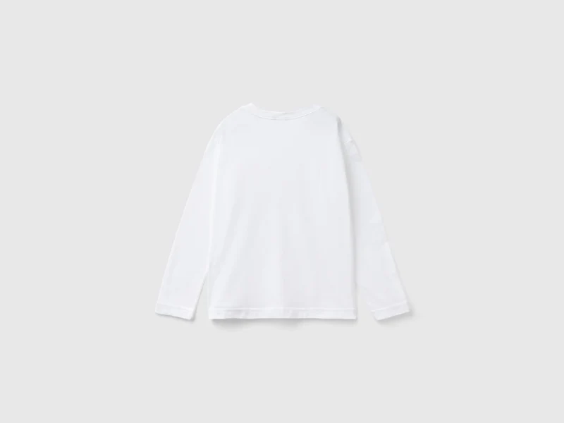 T-Shirt aus Baumwolle mit Rundhalsausschnitt