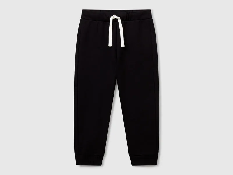 Baumwollhose mit Logo