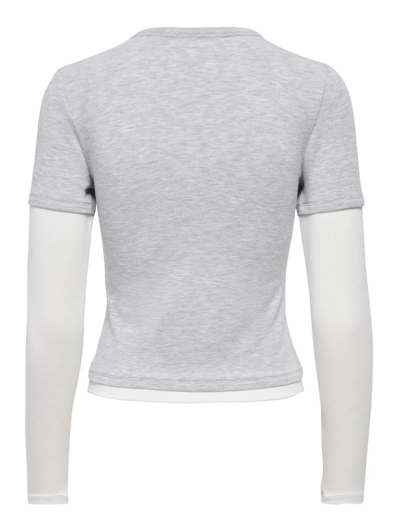 ONLDUBLA L/S DOUBLE TOP JRS
