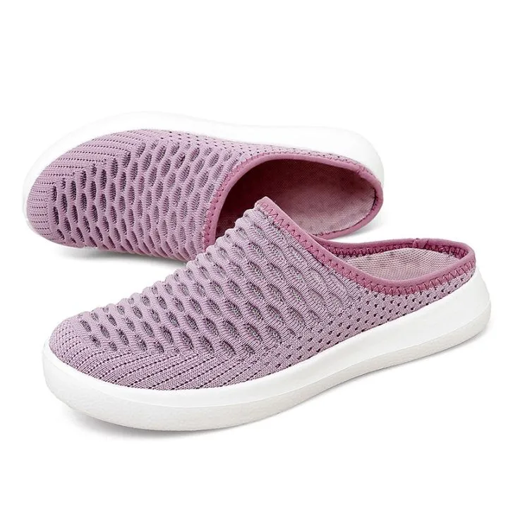 Damen Diabetiker Schuhe | Orthopädische Slipper | Weite Passform & Memory-Schaum | Leicht & Rutschfest