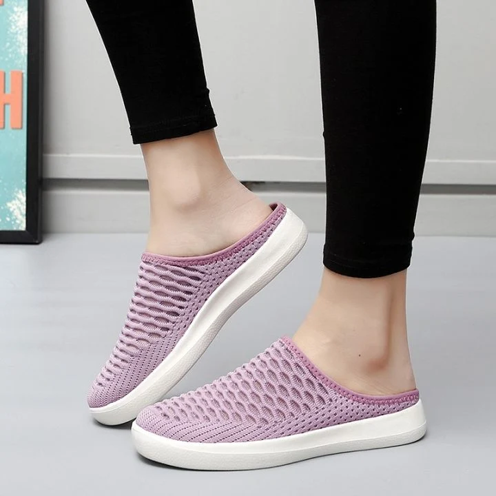 Damen Diabetiker Schuhe | Orthopädische Slipper | Weite Passform & Memory-Schaum | Leicht & Rutschfest