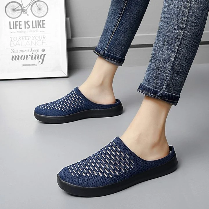 Damen Diabetiker Schuhe | Orthopädische Slipper | Weite Passform & Memory-Schaum | Leicht & Rutschfest