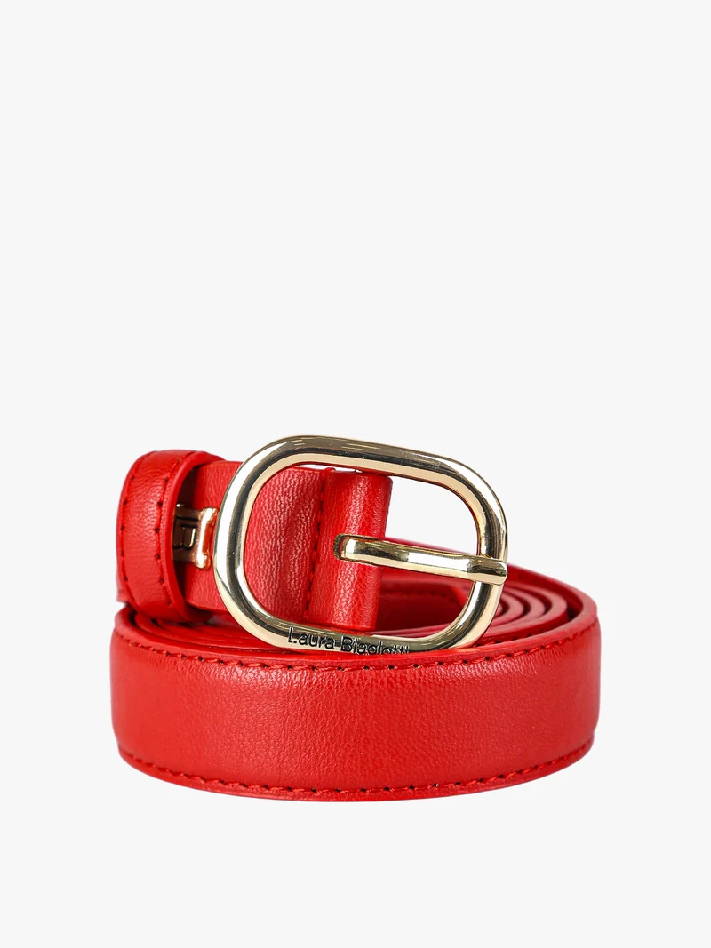 Cintura da donna in ecopelle - rosso