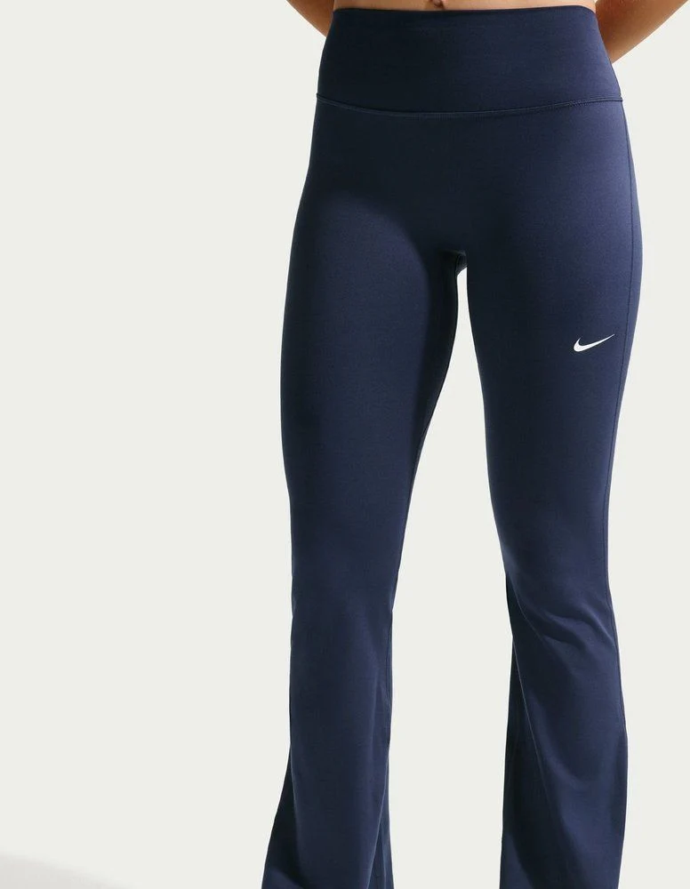 NIKE Damen Sporthose W NK ONE DF HR TGHT FLRE USEAM