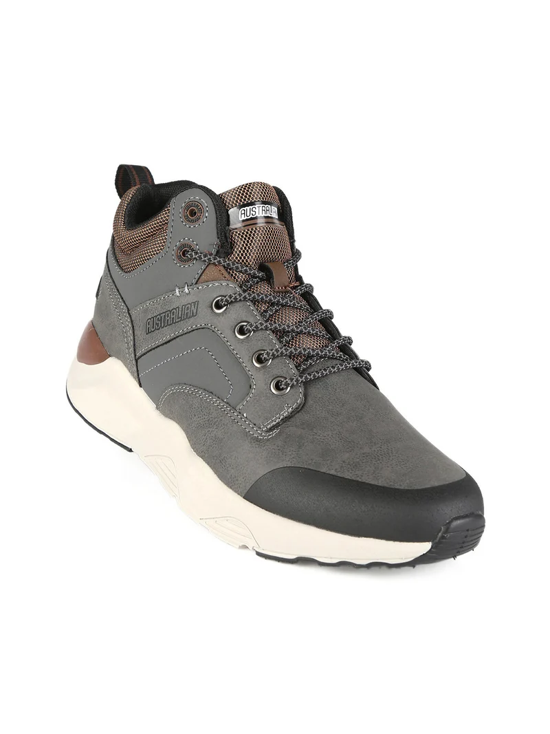 Sneakers da uomo stringata - grigio