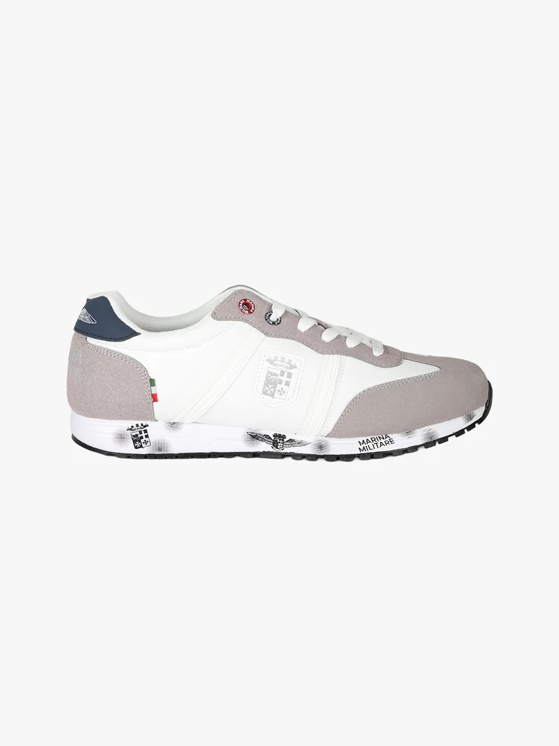 Sneakers da uomo stringate - bianco