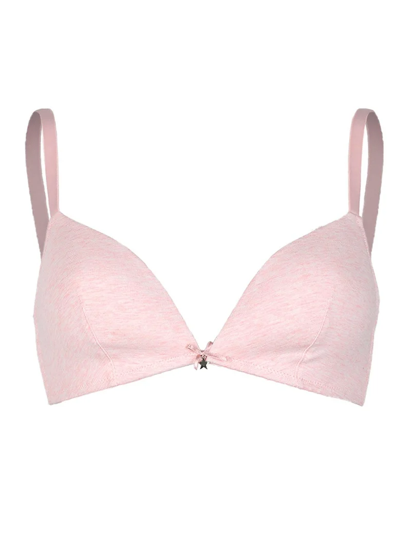 1458 Reggiseno a triangolo senza ferretto coppa B - rosa