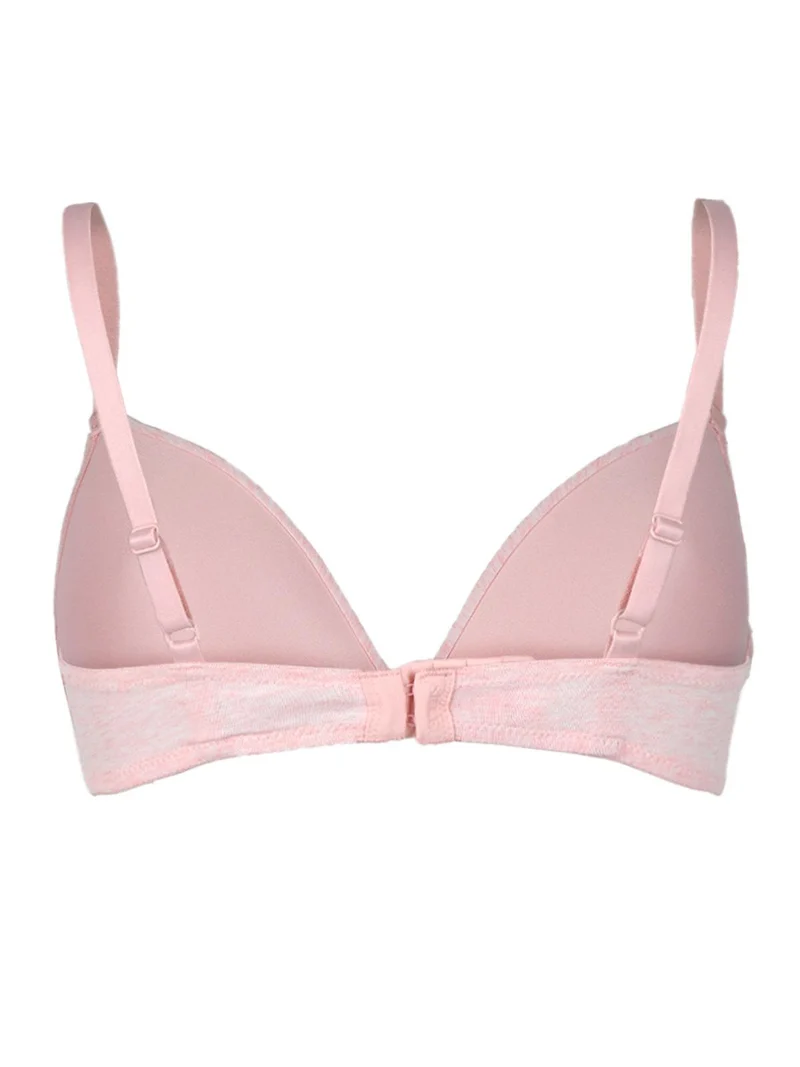 1458 Reggiseno a triangolo senza ferretto coppa B - rosa