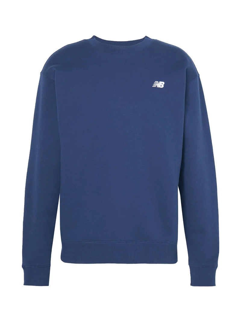 SPORT ESSENTIALS CREW Felpa girocollo da uomo - blu