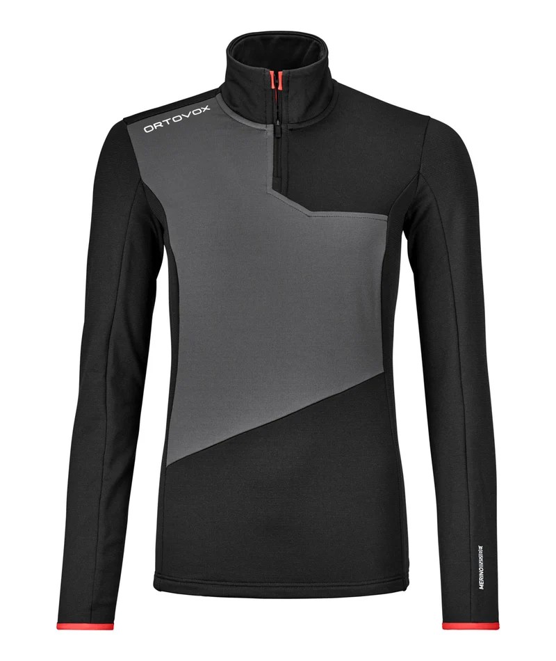ORTOVOX FLEECE LIGHT ZIP NECK W Damen Fleecejacke