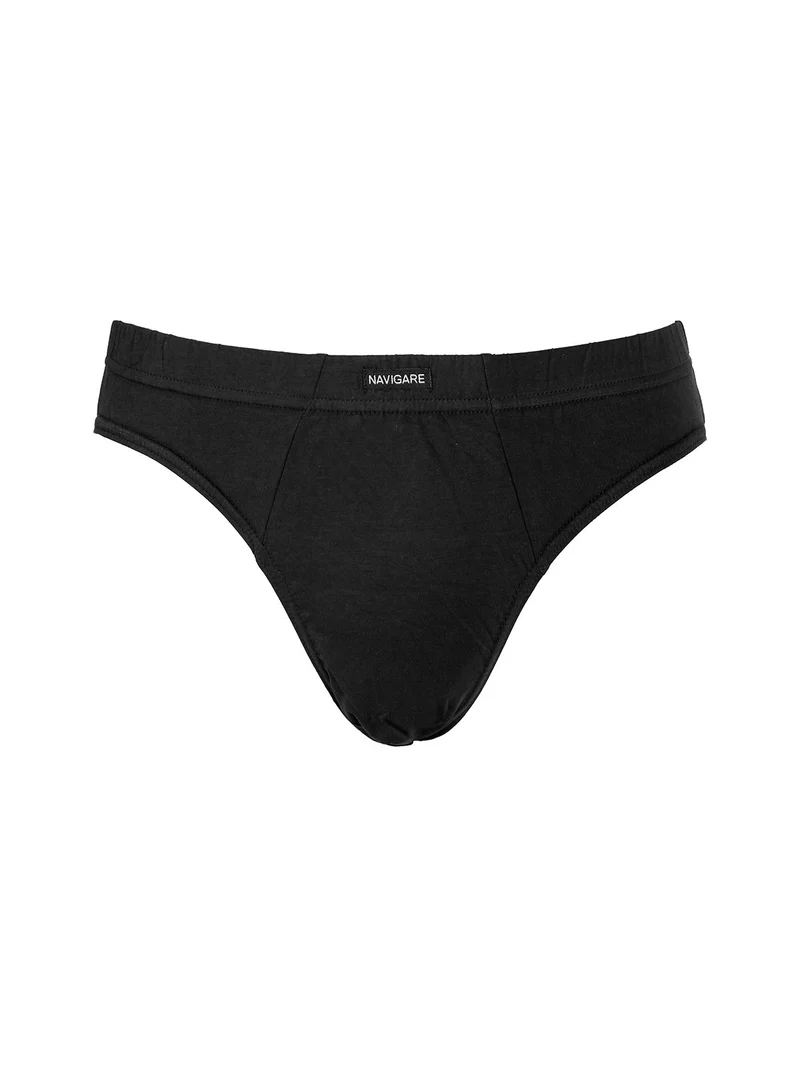 Slip da uomo in cotone extra fine - nero