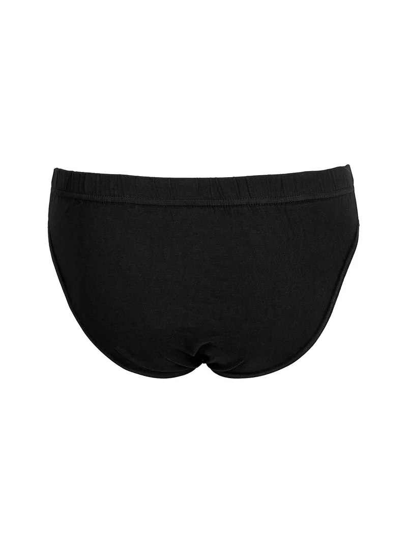 Slip da uomo in cotone extra fine - nero