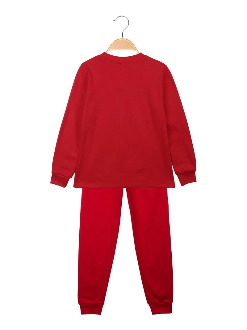 Pigiama natalizio da bambina - rosso