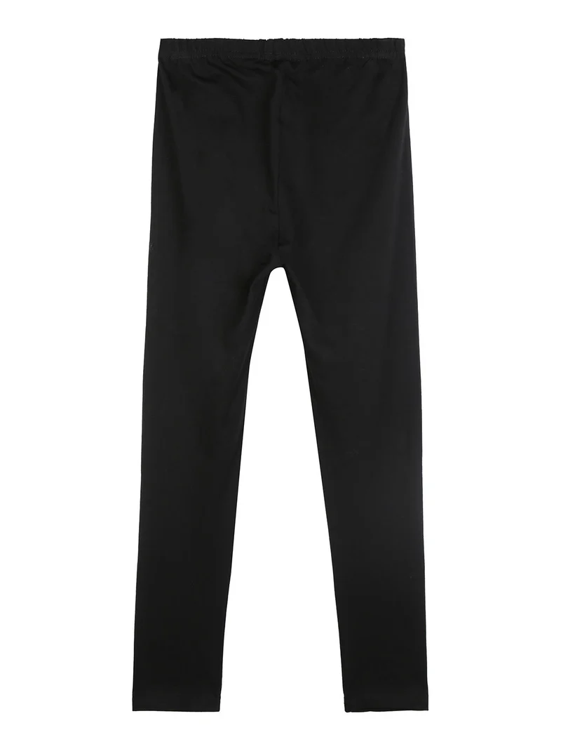 Leggings elasticizzato da bambina - nero