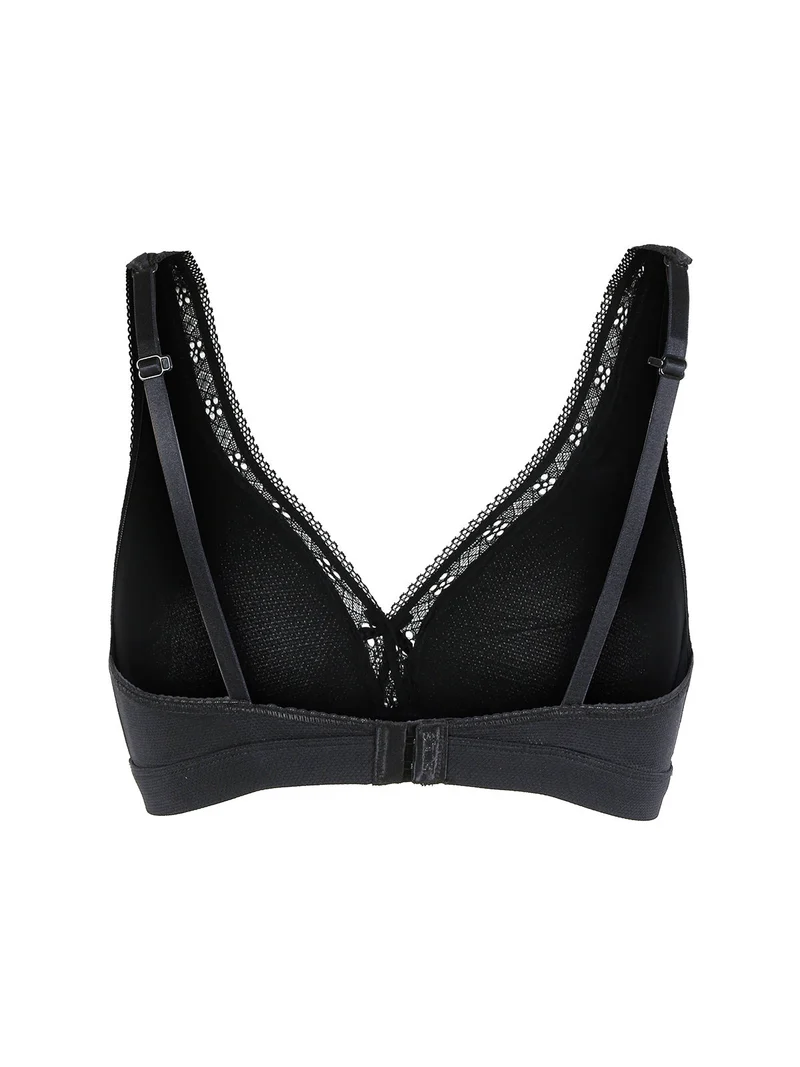 DARLING Reggiseno a triangolo preformato senza ferretto COPPA B - nero