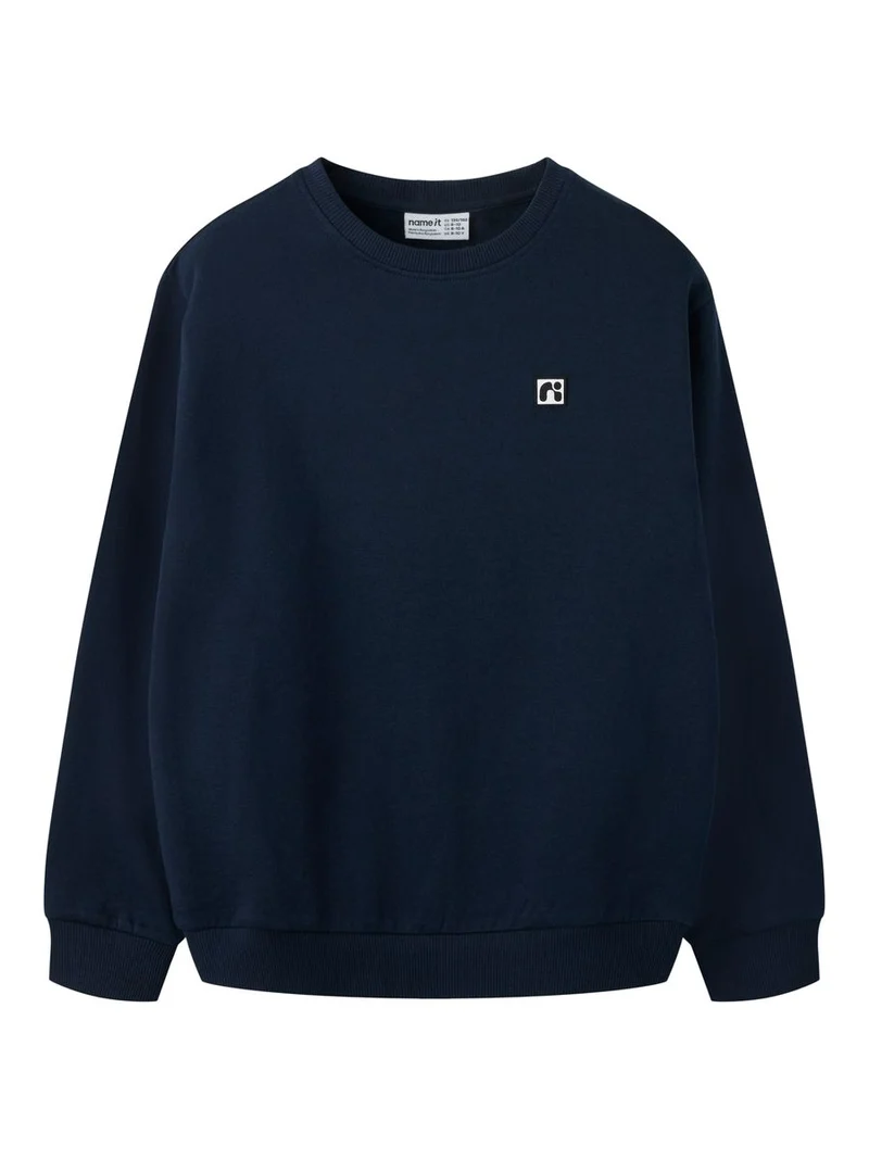 NKMFLO LS NREG SWEAT BRU NOOS