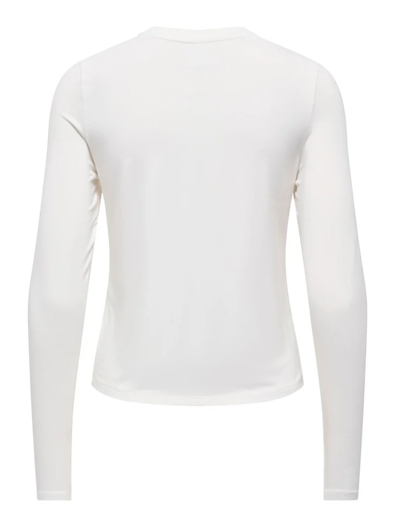 ONLBAMBOO L/S O-NECK TOP JRS