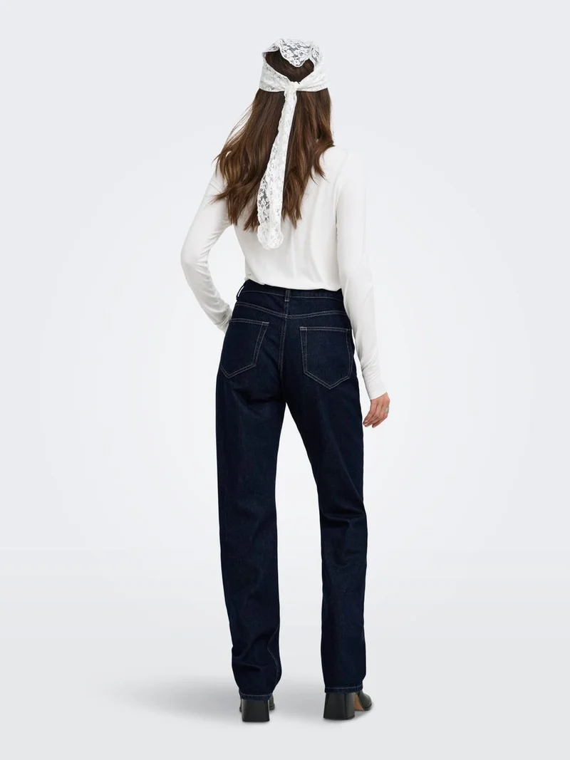 ONLBAMBOO L/S O-NECK TOP JRS