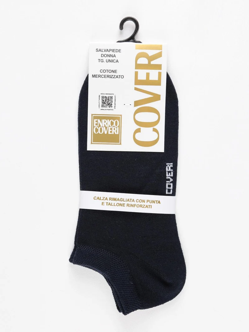 Salvapiede in cotone - blu scuro