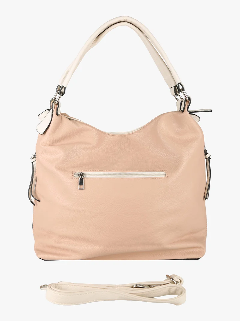 Borsa hobo da donna - rosa