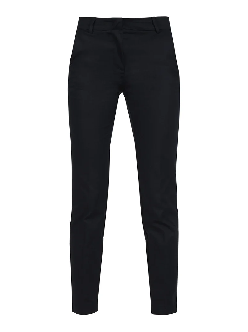 Pantaloni donna slim a sigaretta - blu scuro