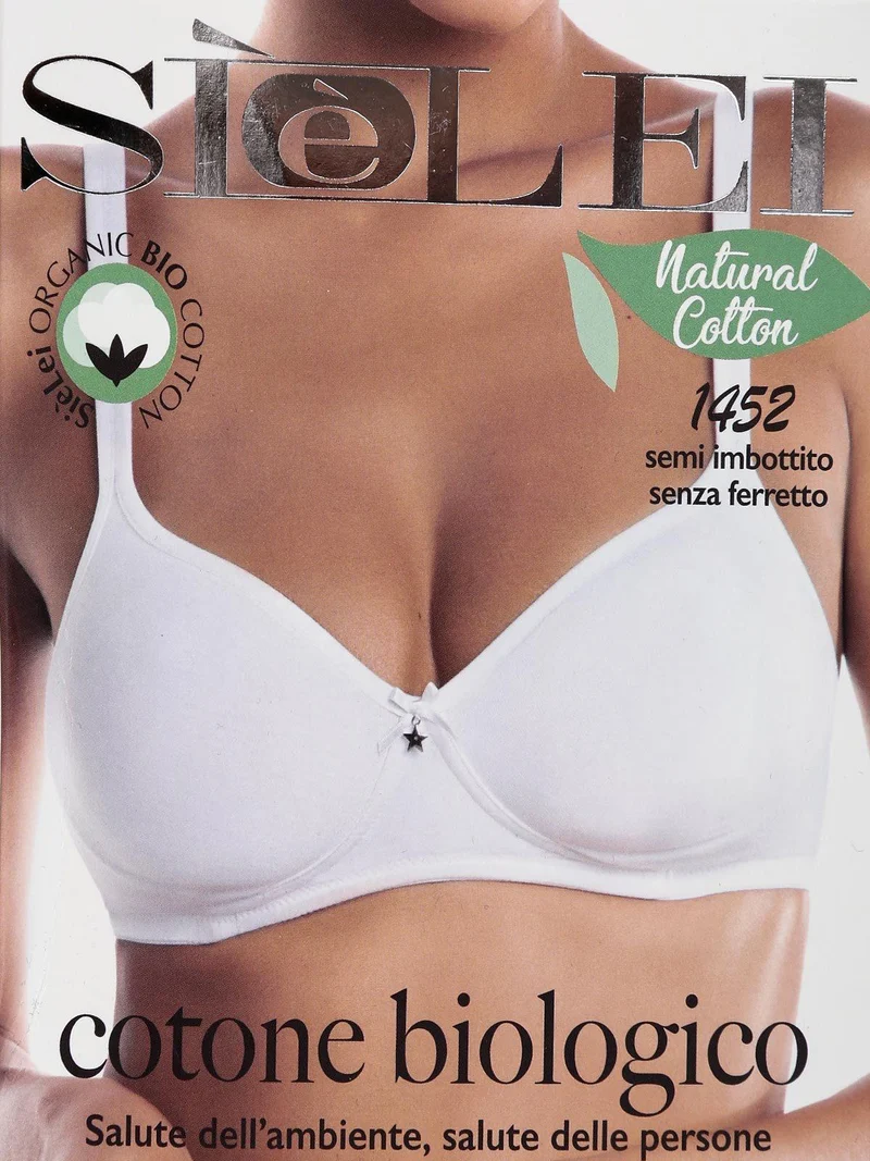 Reggiseno semi imbottito coppa B 1452 - bianco