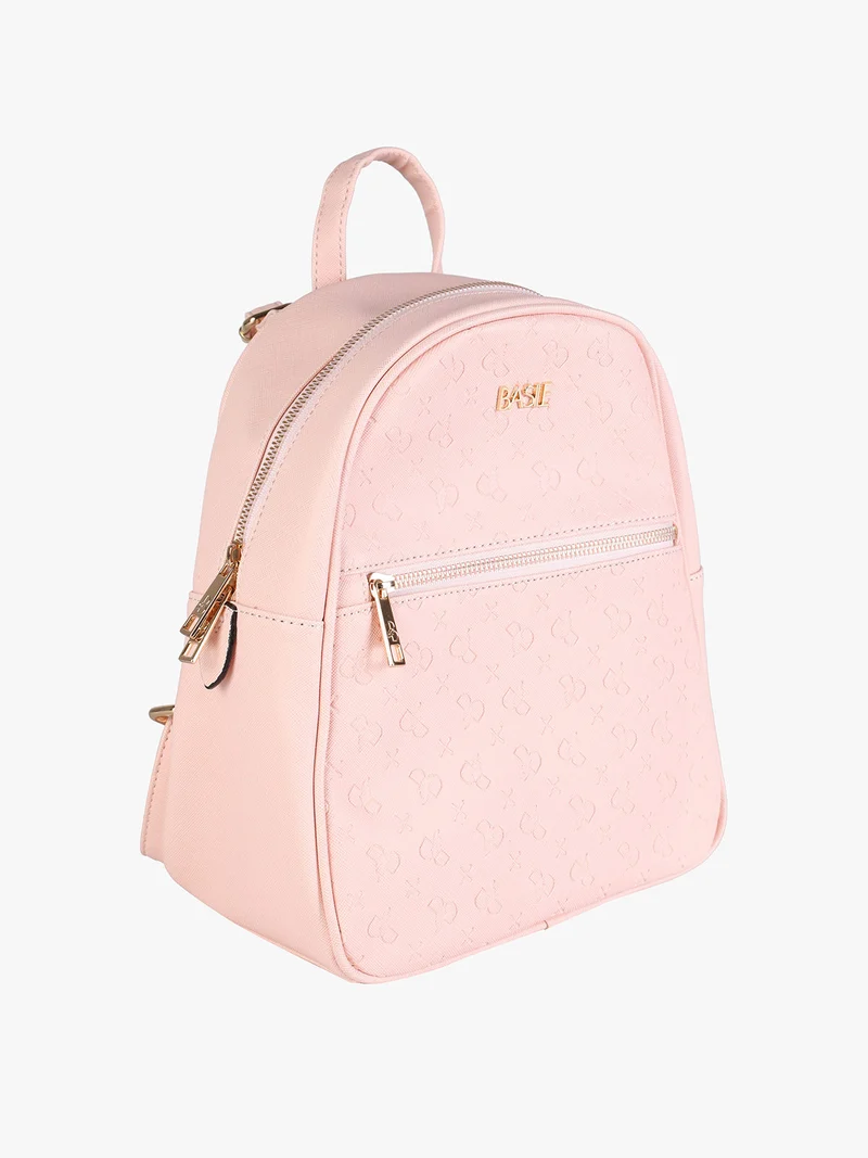 Zainetto donna in ecopelle - rosa