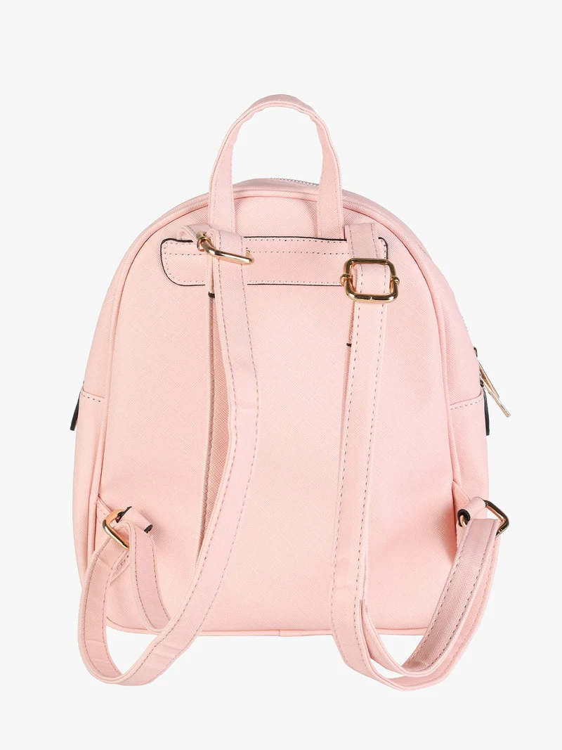 Zainetto donna in ecopelle - rosa