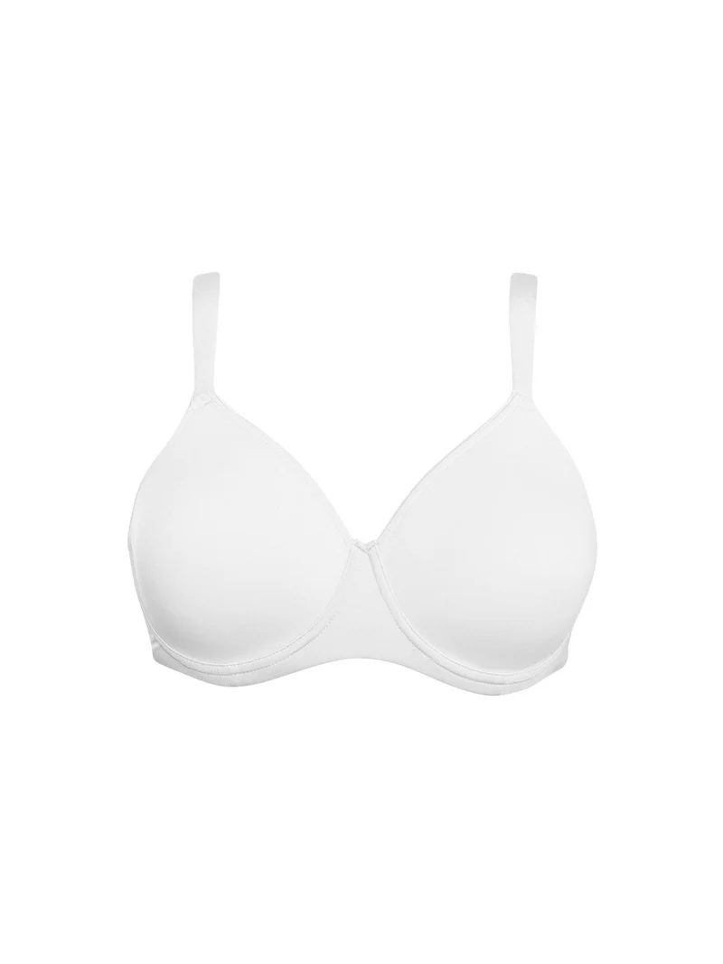 PLUS 2556 Reggiseno con ferretto COPPA C - bianco