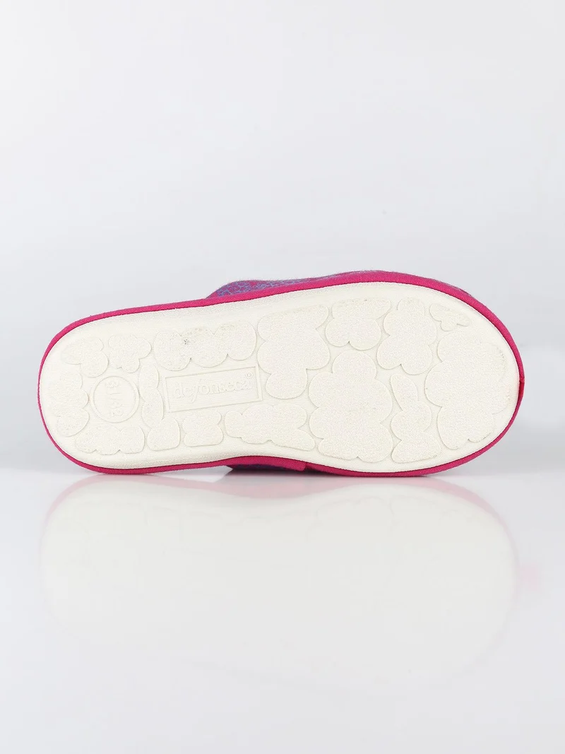 Pantofole Frozen in tessuto - fucsia