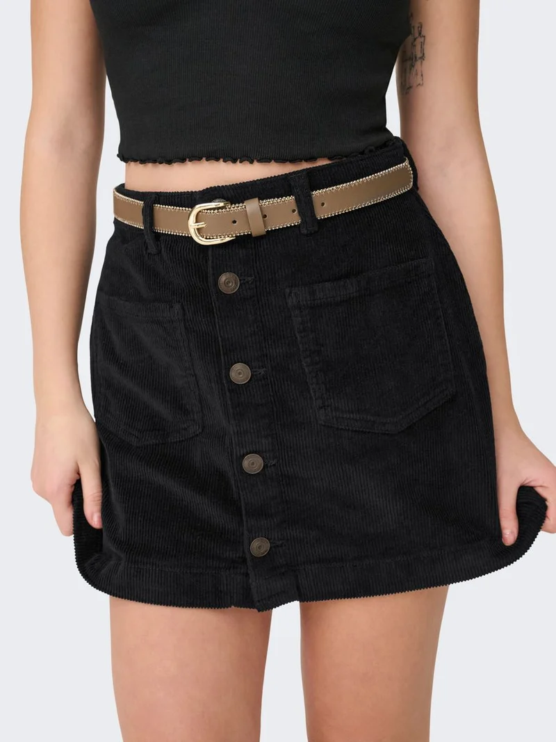 ONLAMAZING GLOBAL HW CORD SKIRT PNT NOOS