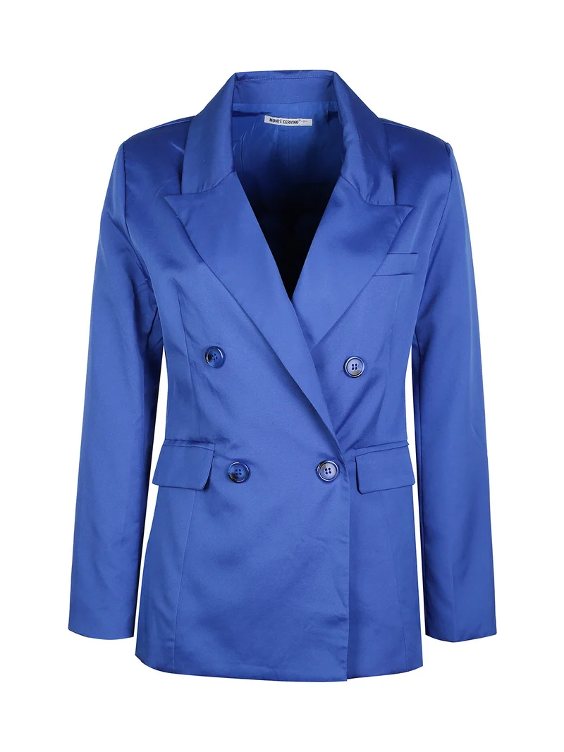 Blazer donna doppiopetto - blu