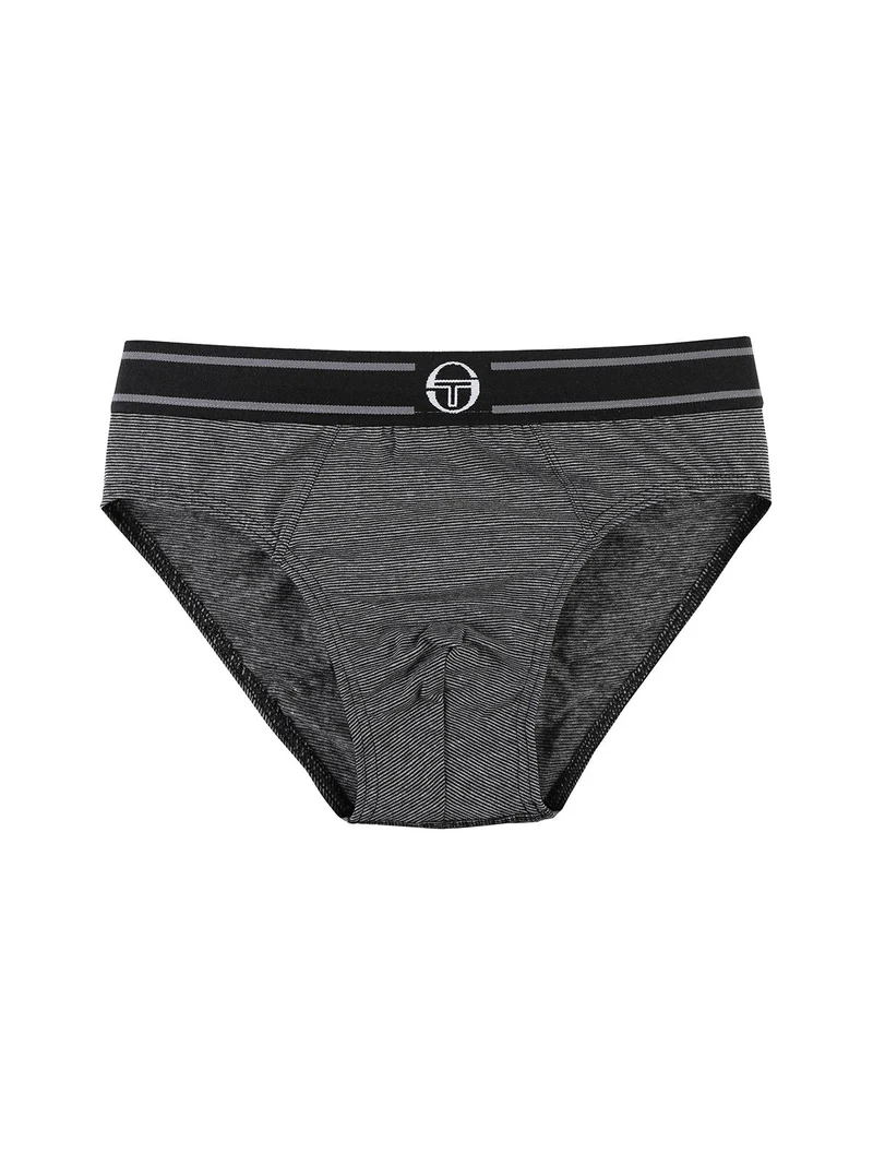 Slip uomo a righe - antracite