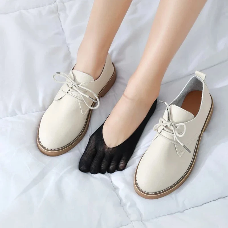 Zehensocken Damen & Herren | Atmungsaktiv | Baumwolle | 5-Finger-Design
