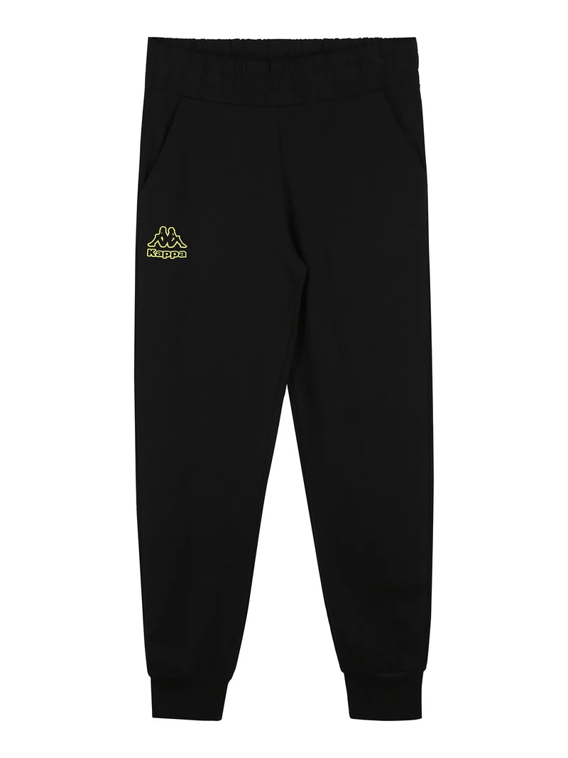 Completo tuta da ragazzo 2 pezzi con cappuccio e zip - nero