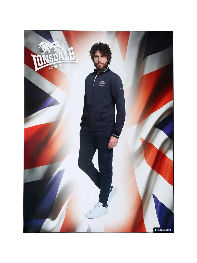 Completo tuta da uomo 2 pezzi con zip intera - blu