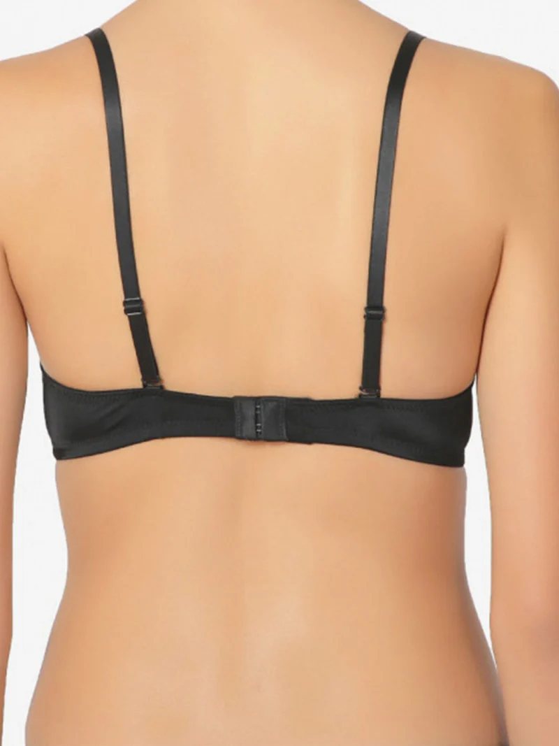 ANNA Reggiseno balcioncino preformato COPPA B - nero