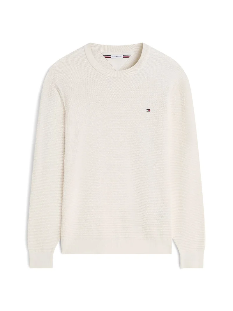 SEASONAL STRUCTURE CREW NECK
