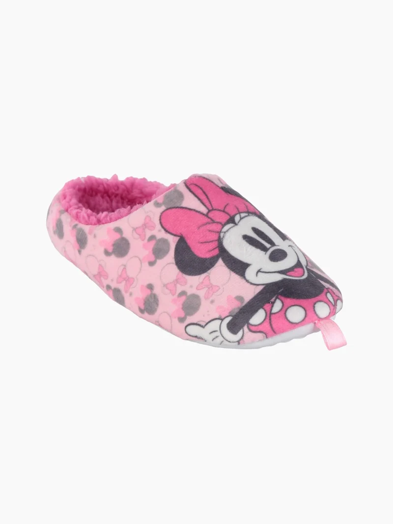 Minnie Pantofole da bimba con stampa - rosa